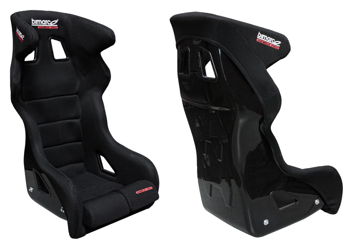Fotel Sportowy Bimarco Hamer PRO Welur Black FIA