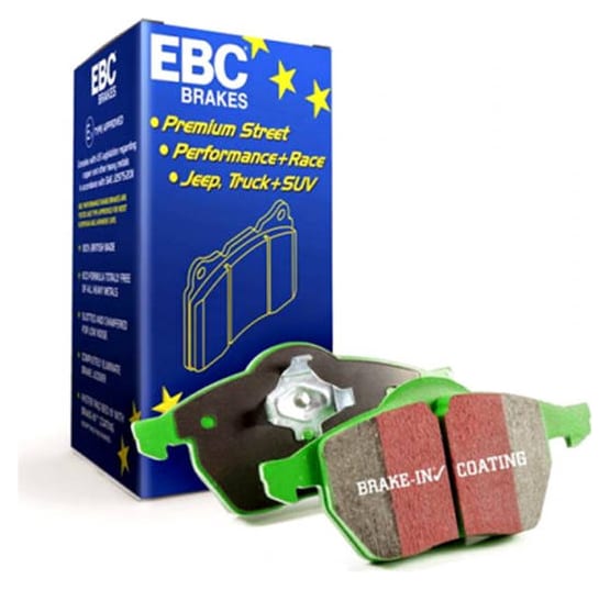 DP21457 - Zestaw klocków hamulcowych seria GREENSTUFF EBC Brakes TOYOTA | Corolla (ZZE120) | Corolla (ZZE121) | Corolla (ZZE123)