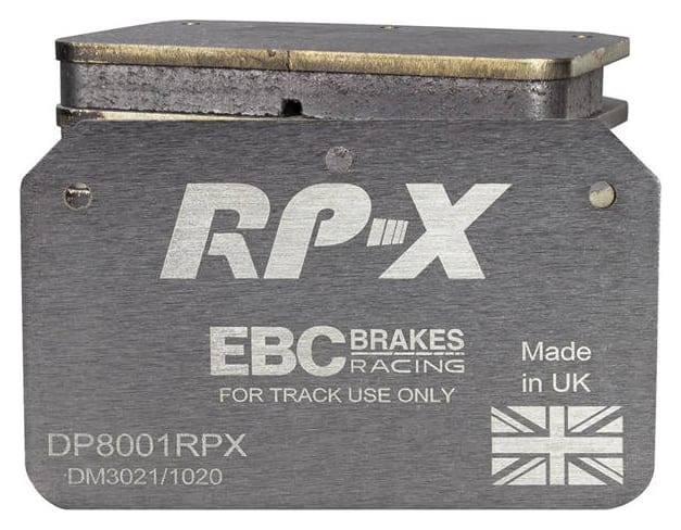 DP81377RPX - Zestaw wyścigowych klocków hamulcowych seria RP-X Racing EBC Brakes CATERHAM | 7 | 7 (Race Upgrade) | 7 (CSR) | SP/