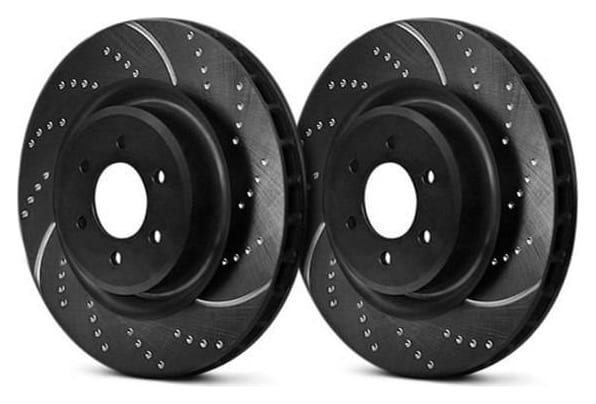 GD1574 - Tarcze hamulcowe sportowe nacinane i nawiercane seria GD (Para) EBC Brakes AUDI | A4 (B8) | A4 (quattro B8) | A4 (Allro
