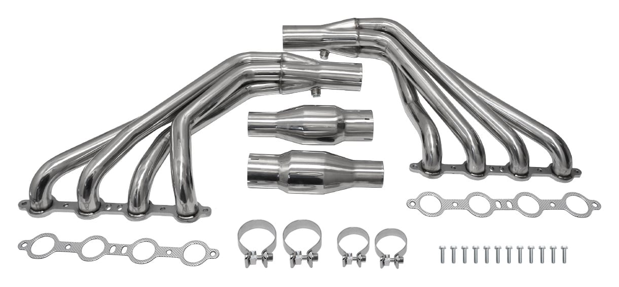 Kolektor wydechowy Chevrolet Camaro SS LS3 6.2L V8 2010-2015 Long Tube Stainless