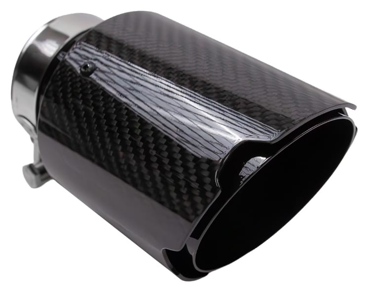 Końcówka Tłumika Typ:13 89mm wejście 70mm Carbon Gloss
