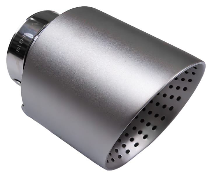 Końcówka Tłumika Typ:17 101mm wejście 67mm Satin