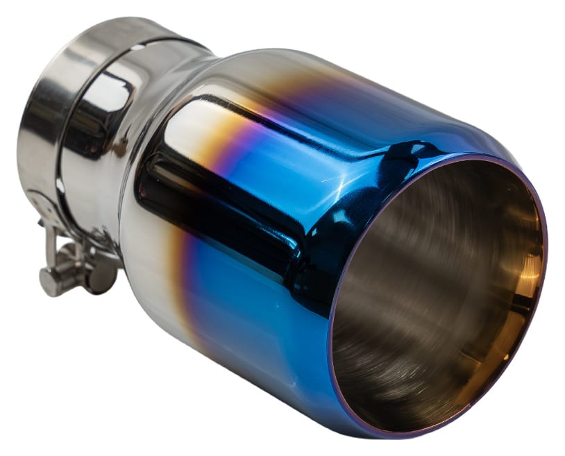Końcówka Tłumika Typ:25 89mm wejście 76mm Polerowana Burn