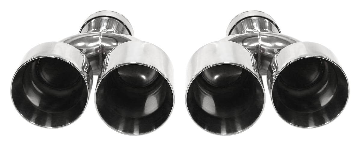 Końcówka Tłumika Typ:34 89mmx2 wejście 70mm Zestaw