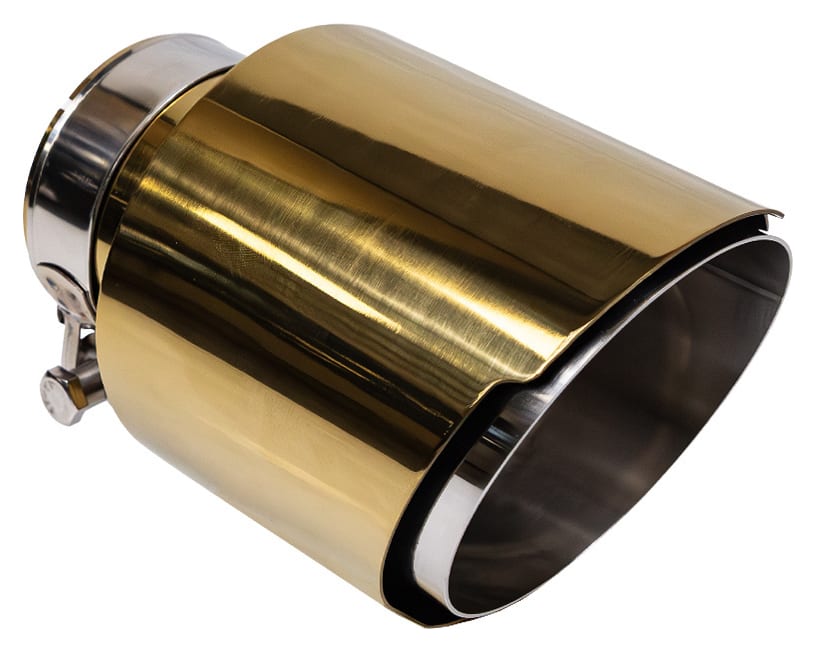 Końcówka Tłumika Typ:39 101mm wejście 70mm Gold Satin