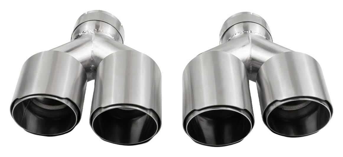 Końcówka Tłumika Typ:42 101mmx2 wejście 76mm Zestaw