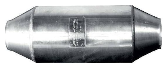 Katalizator uniwersalny FI 60 3-5L EURO 3 100 CPSI - wkład metalowy