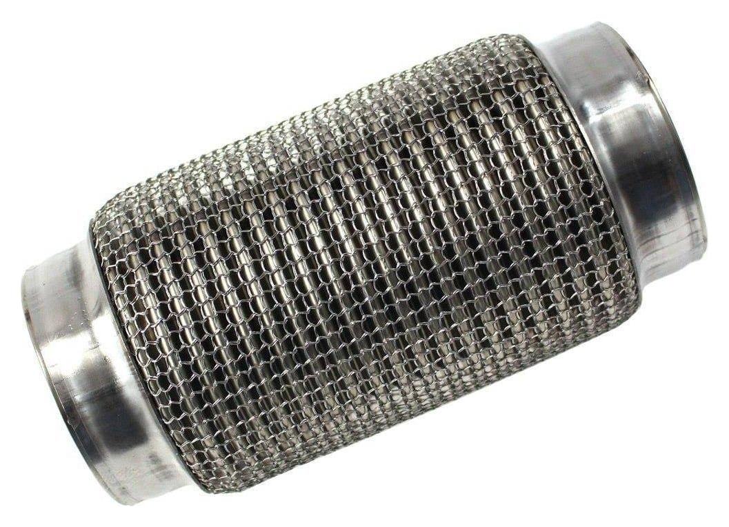 Łącznik elastyczny wydechu 76x250mm Wzmocniony 304SS