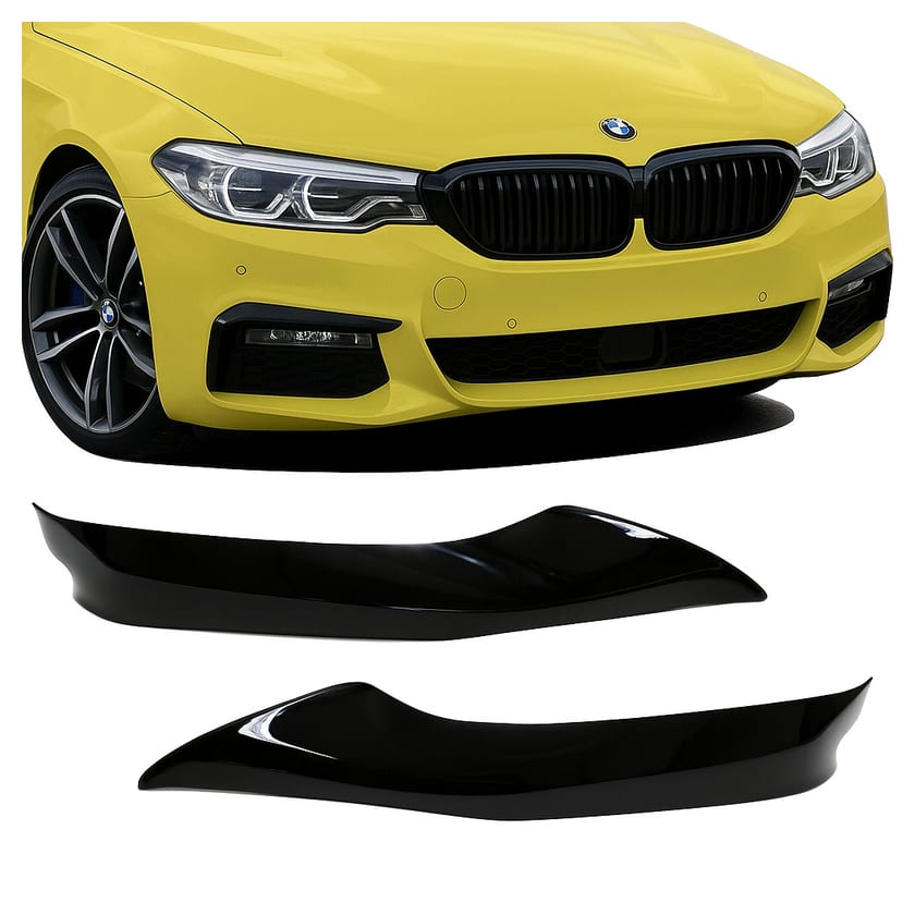 Dokładka BMW 5 G30 G31 Zderzak Przód Gloss Black