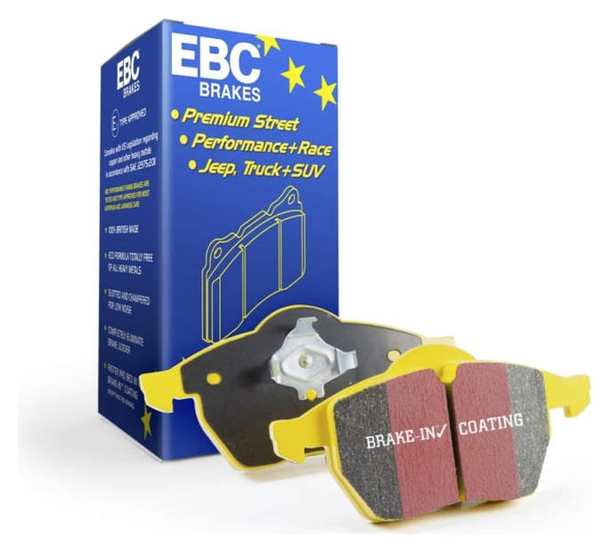 DP4887R - Zestaw klocków hamulcowych seria YELLOWSTUFF EBC Brakes CHRYSLER (USA) | Crossfire | MERCEDES-BENZ | C-Class (W202)(C3