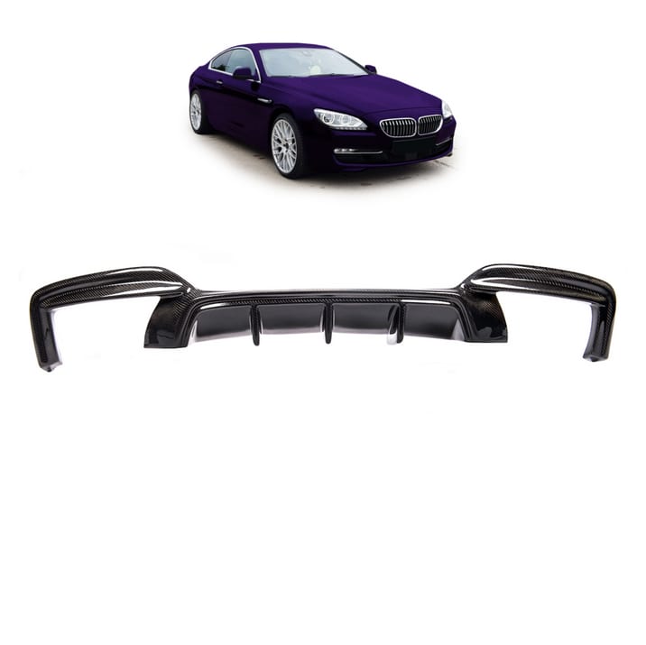 Dyfuzor BMW 6 F13 F12 F06 Tył Carbon