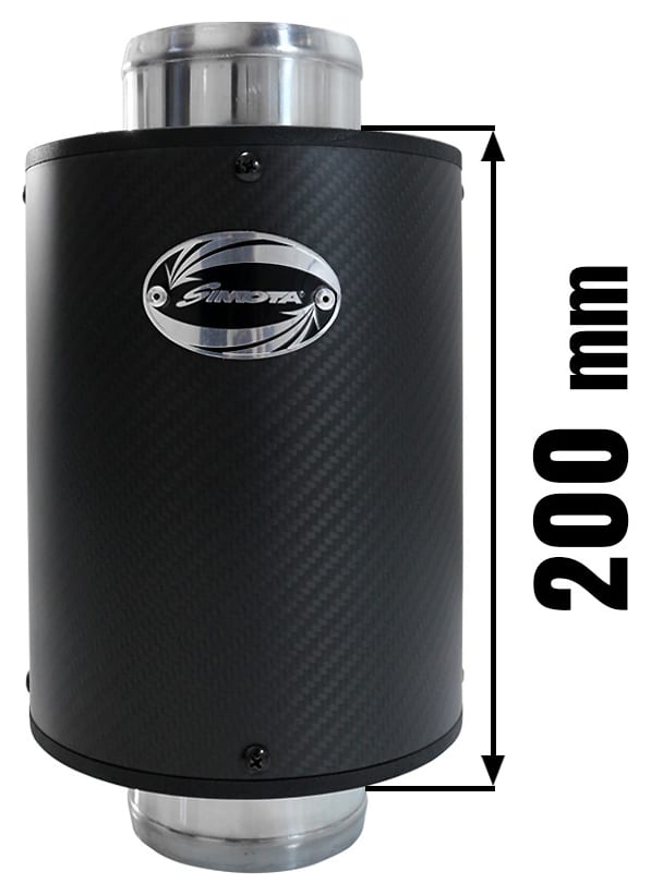 Filtr carbonowy 200x150 77mm XXL