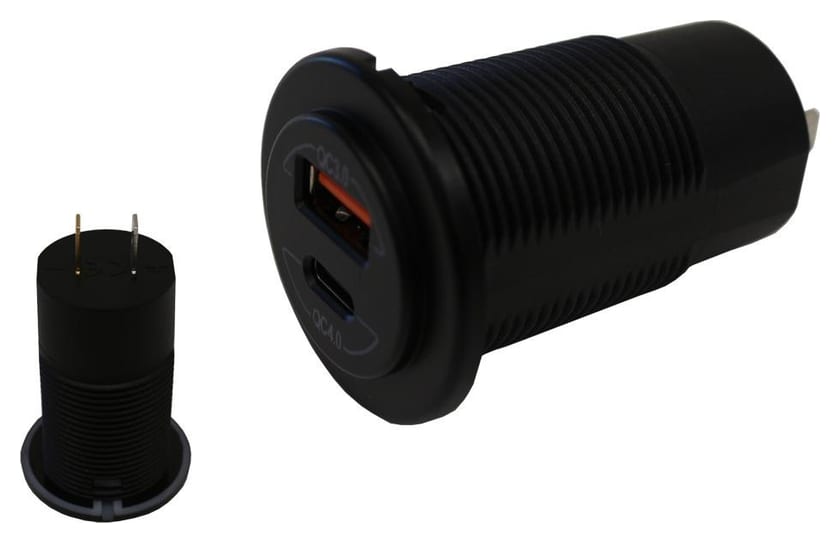 Gniazdo 12/20V USB USB-C QC 3.0 QC 4.0