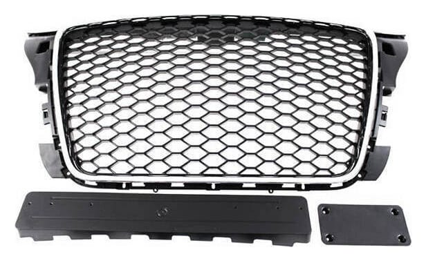 Grill Audi A3 8P Facelift RS-Style Chrome-Black