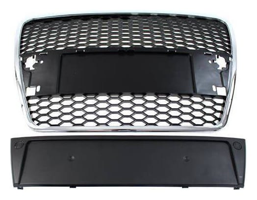 Grill Audi A6 C6 RS-Style Chrome-Black