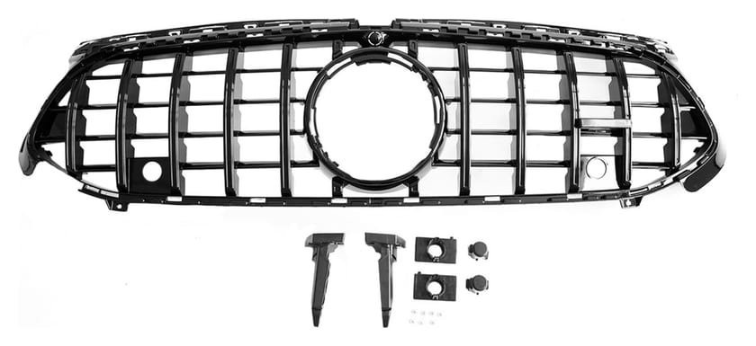 Grill Mercedes-Benz A V177 W177 Facelift GT Gloss Black