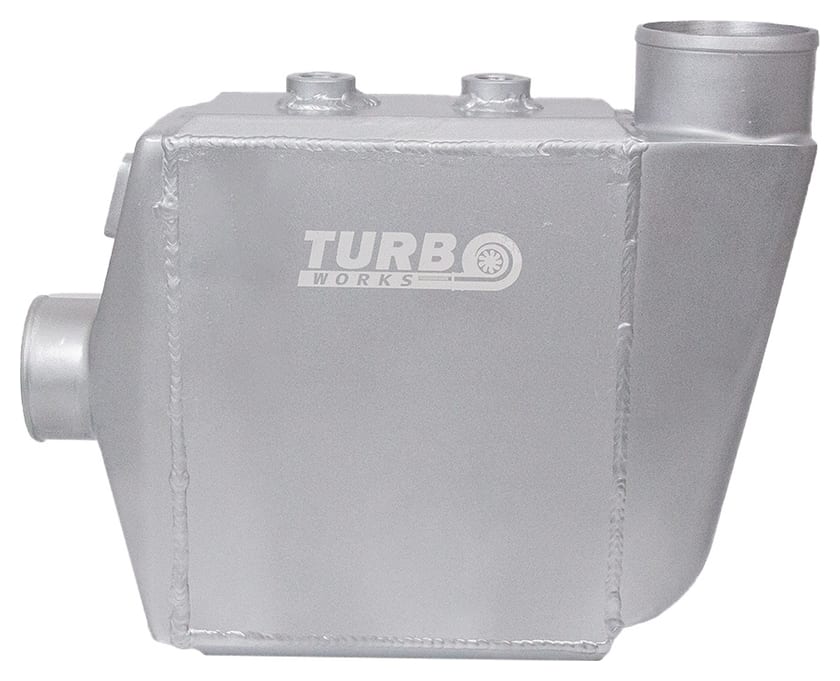 Intercooler wodny TurboWorks 250x220x115 3,5", 3" 1x90st 1x0st