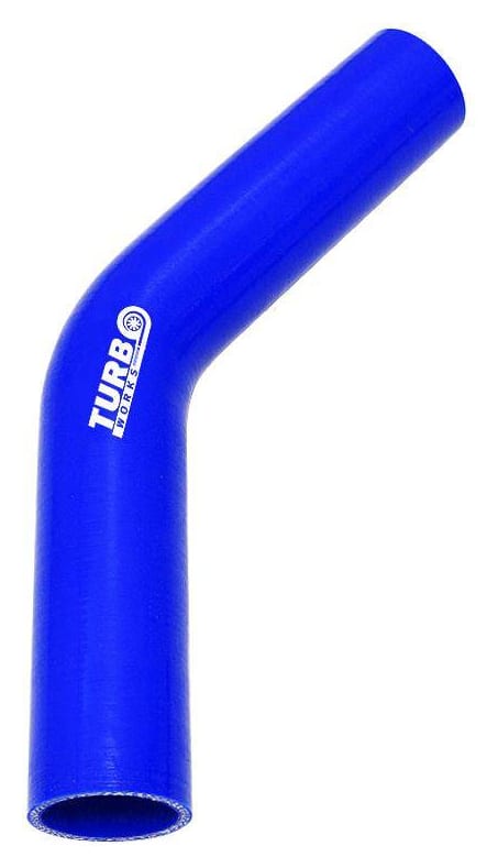 Kolanko 45st TurboWorks Blue 18mm XL