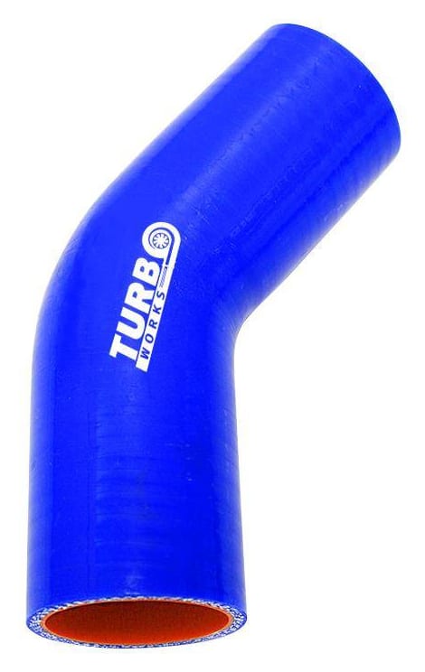 Kolanko 45st TurboWorks Pro Blue 70mm