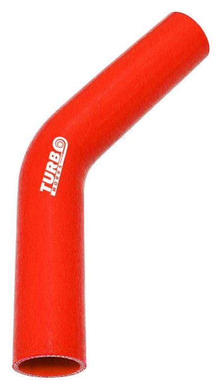 Kolanko 45st TurboWorks Red 63mm XL