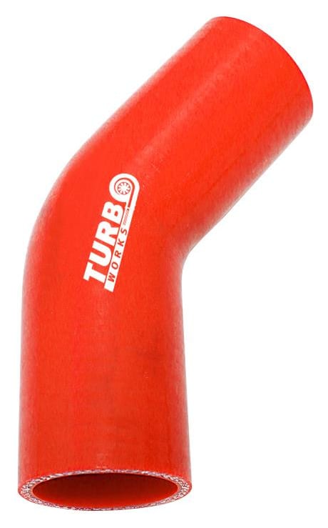 Kolanko 45st TurboWorks Red 84mm
