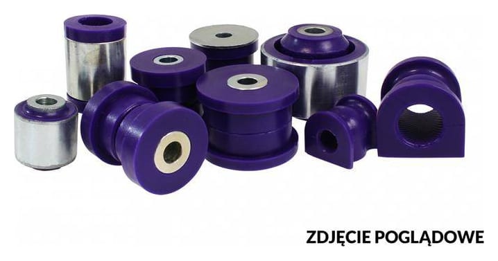 Komplet tulei zawieszenia TurboWorks - FIAT 125p 1300/1500 / POLONEZ - 26szt.
