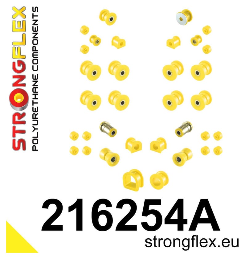 Kompletny zestaw zawieszenia SPORT — Toyota Corolla V (83-87) E80 RWD AE85 / AE86