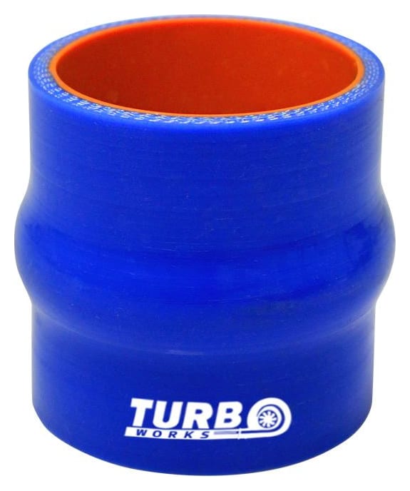 Łącznik antywibracyjny TurboWorks Pro Blue 84mm