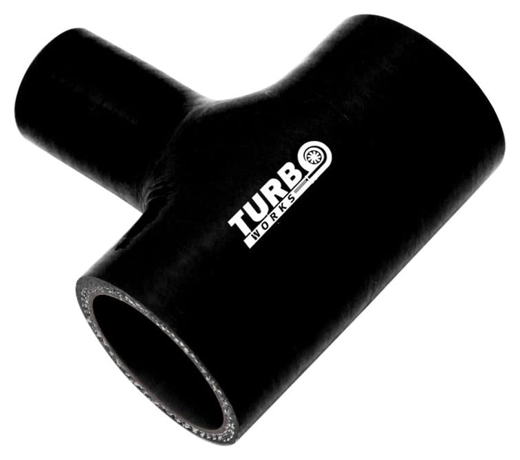 Łącznik T-Piece TurboWorks Black 45-9mm