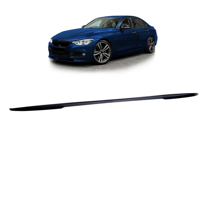 Lotka BMW 3 F30 Lip Matt Black