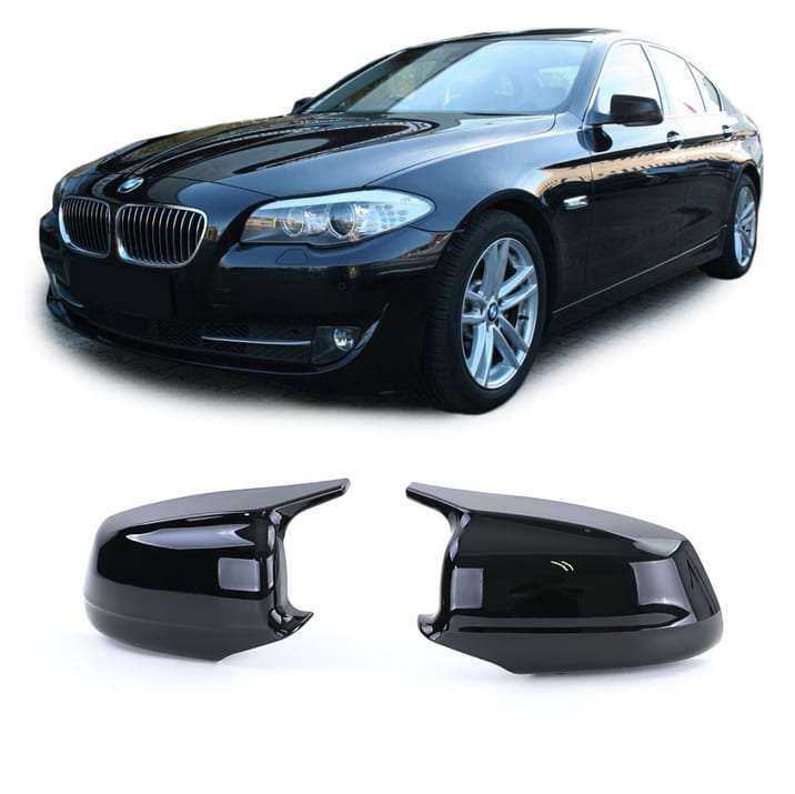 Nakładki lusterek BMW 5 F10 F11 F07 Gloss Black