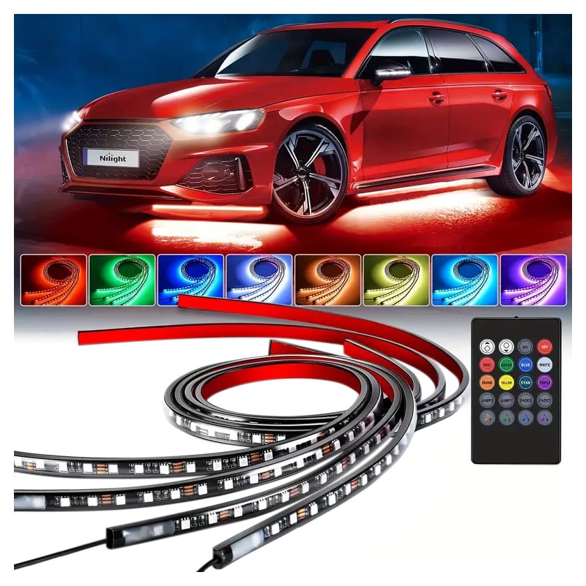 Neon LED Undercar Kit 2x60cm 2x90cm