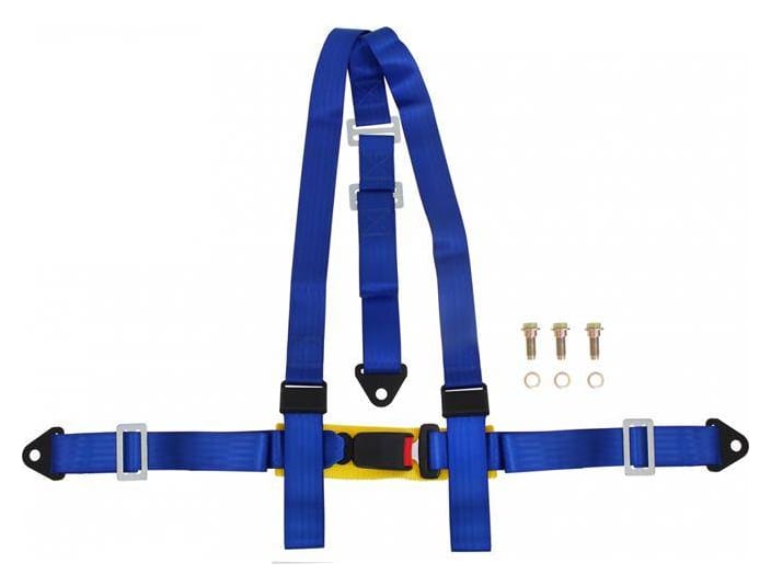 Pasy sportowe 3p 2" Niebieskie - E4