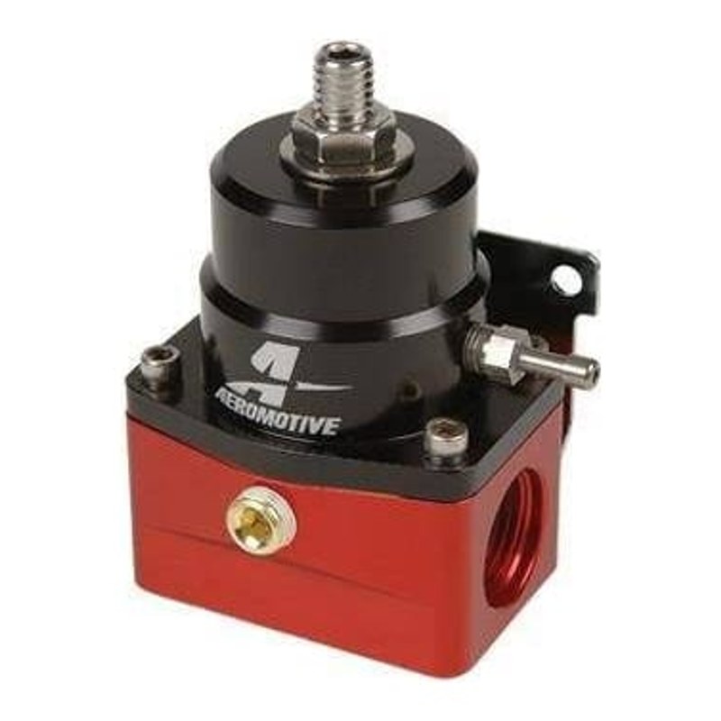 Regulator ciśnienia paliwa Aeromotive 1000HP 2,75-5 Bar ORB-10 Czerwony/Czarny