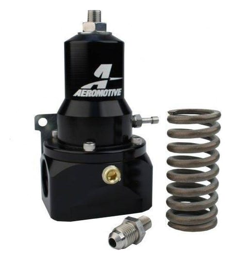 Regulator ciśnienia paliwa Aeromotive Extreme Flow EFI 5-8 Bar ORB-10 Czarny
