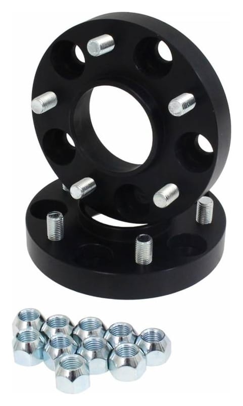 Dystanse Czarne Przykręcane 40mm 71,6mm 5x130