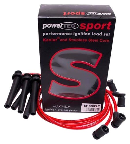 Przewody zapłonowe PowerTEC FORD MONDEO MK3 2.5 V6 Czerwone