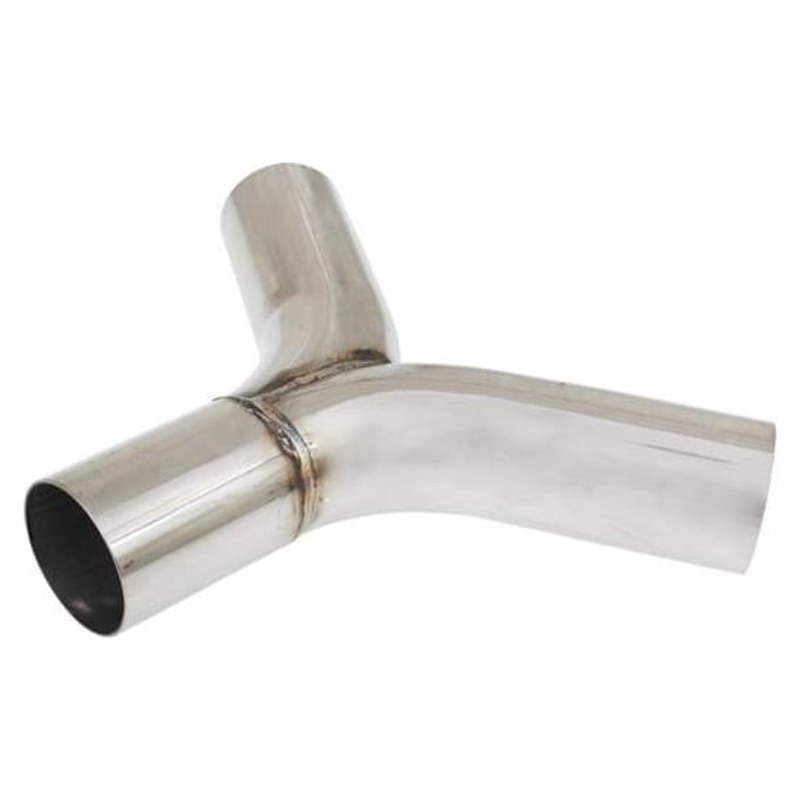 Y-Pipe trójnik wydechu 120st 63/63mm 304SS