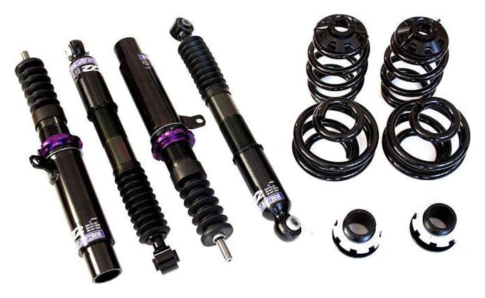 Zawieszenie gwintowane Street D2 Racing AUDI TT (4WD) 50mm 98-06