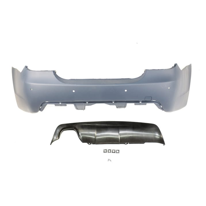 Zderzak BMW 5 E60 Facelift Tył PDC 18mm