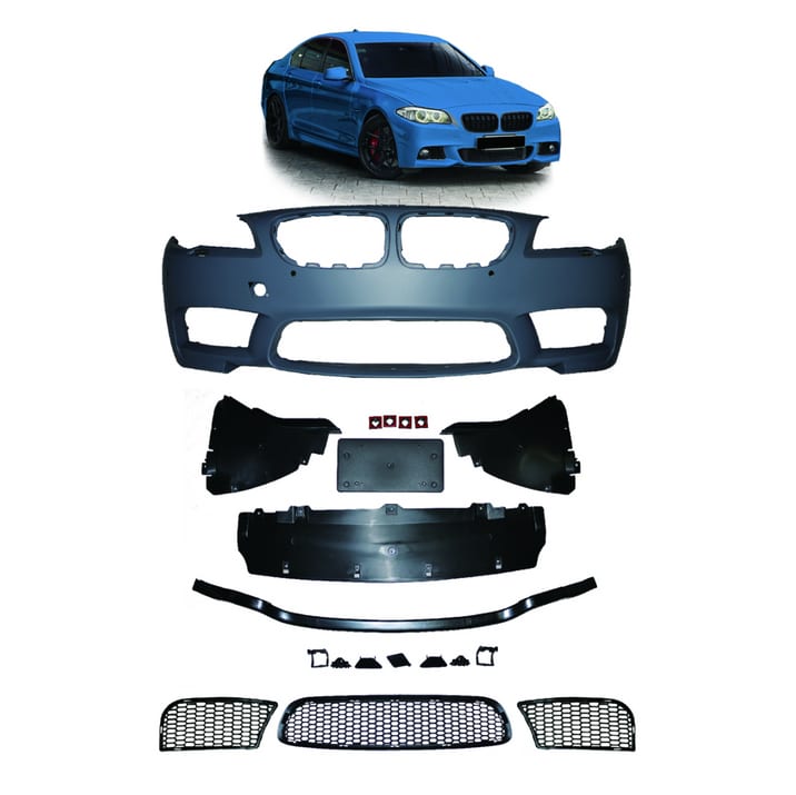 Zderzak BMW 5 F10 F11 Przód PDC SRA